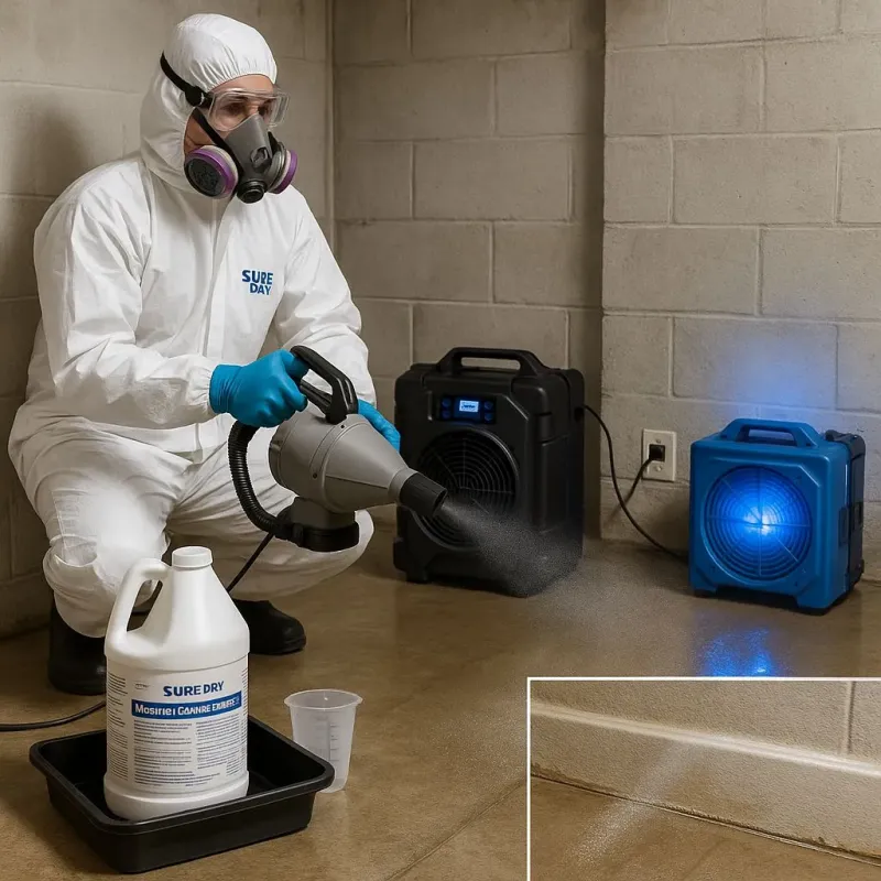 Sanitization and Odor Removal process in Lady Lake, FL